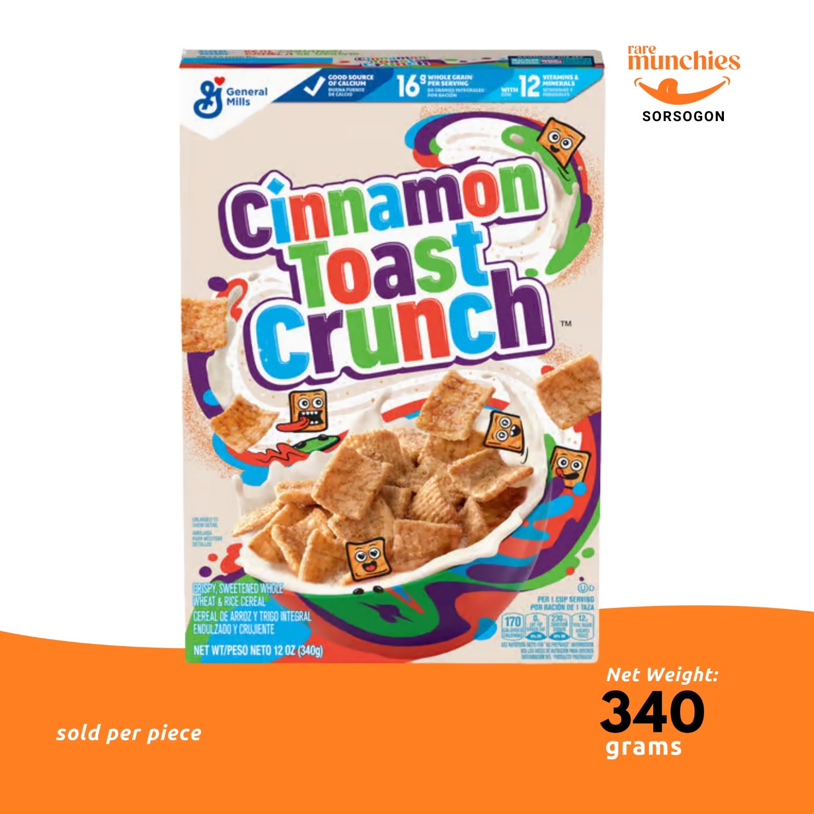 General Mills Cinnamon Toast Crunch 340g (USA)
