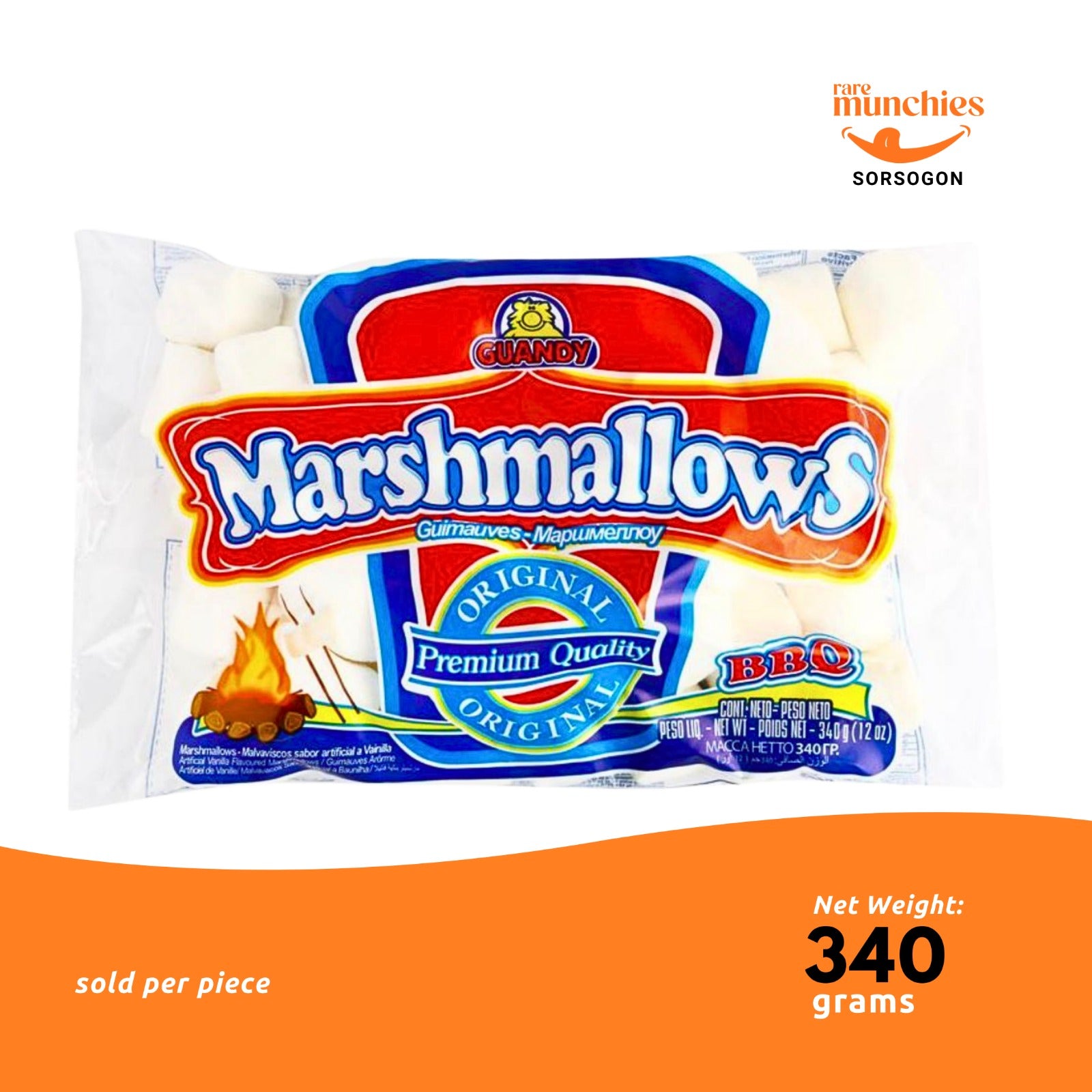 Guandy Vanilla Marshmallows 340g – Soft & Fluffy (Guatemala)