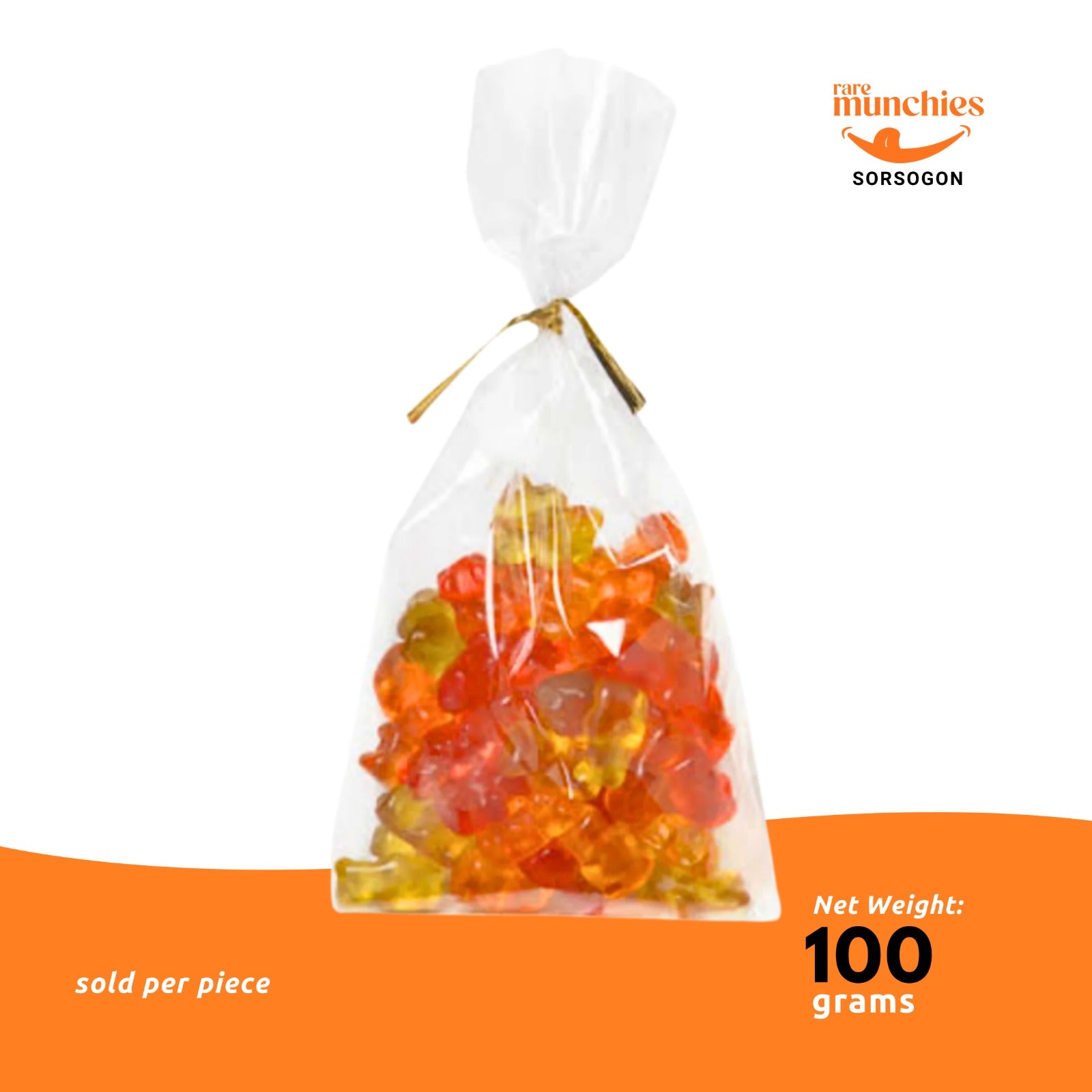 Gummies/Sour belt per 100 gram ((Philippines)