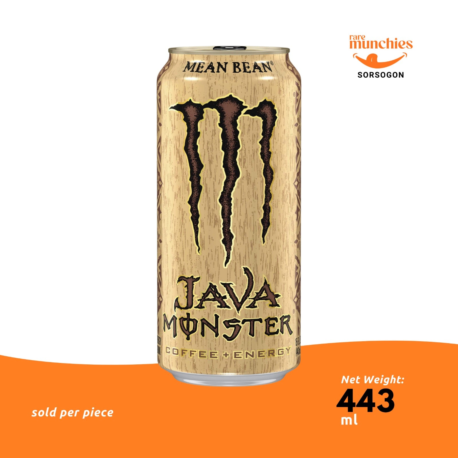 Monster Java Mean Bean Coffee Energy Drink 443ml (USA)