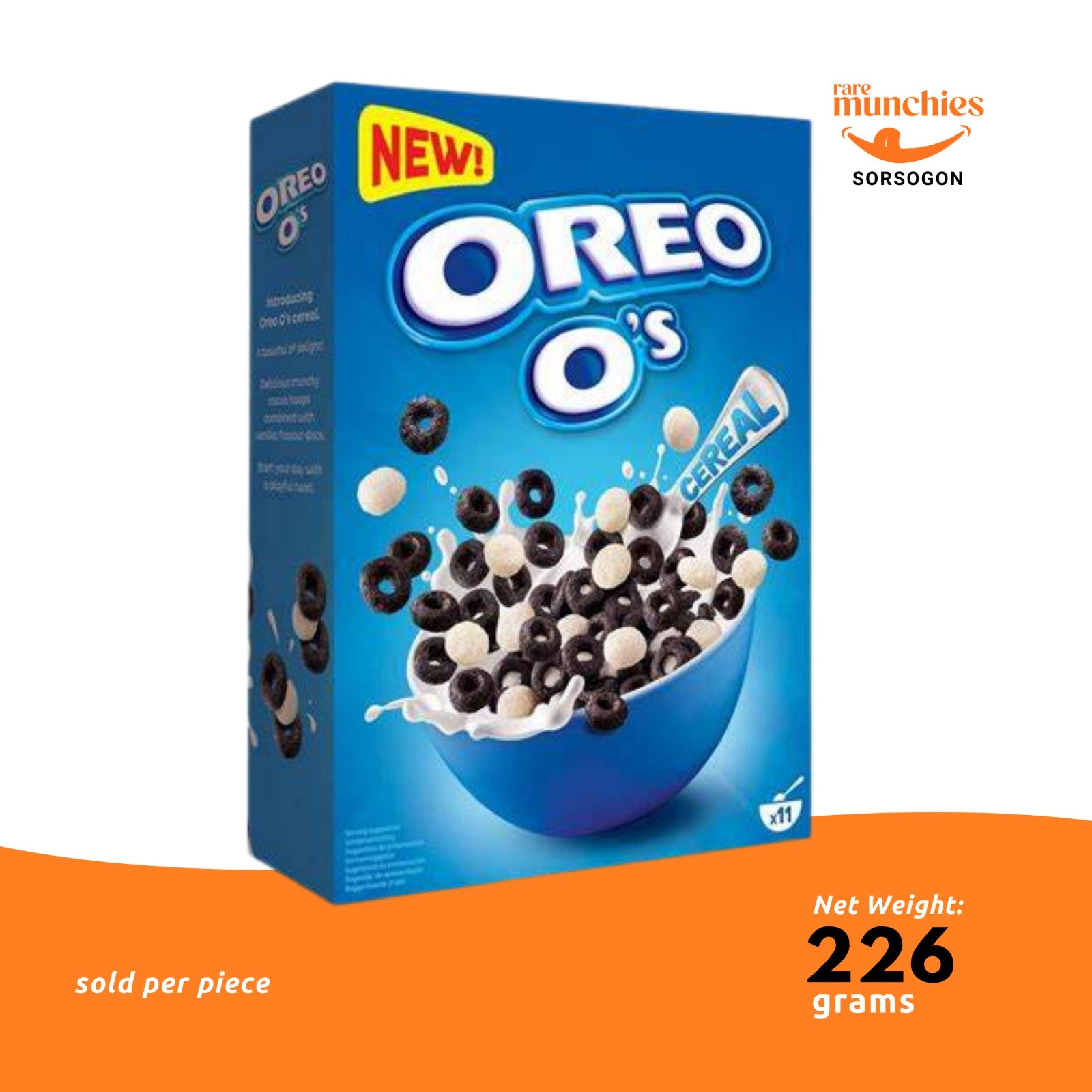 Oreo O’s Chocolate Breakfast Cereal 320g (USA)