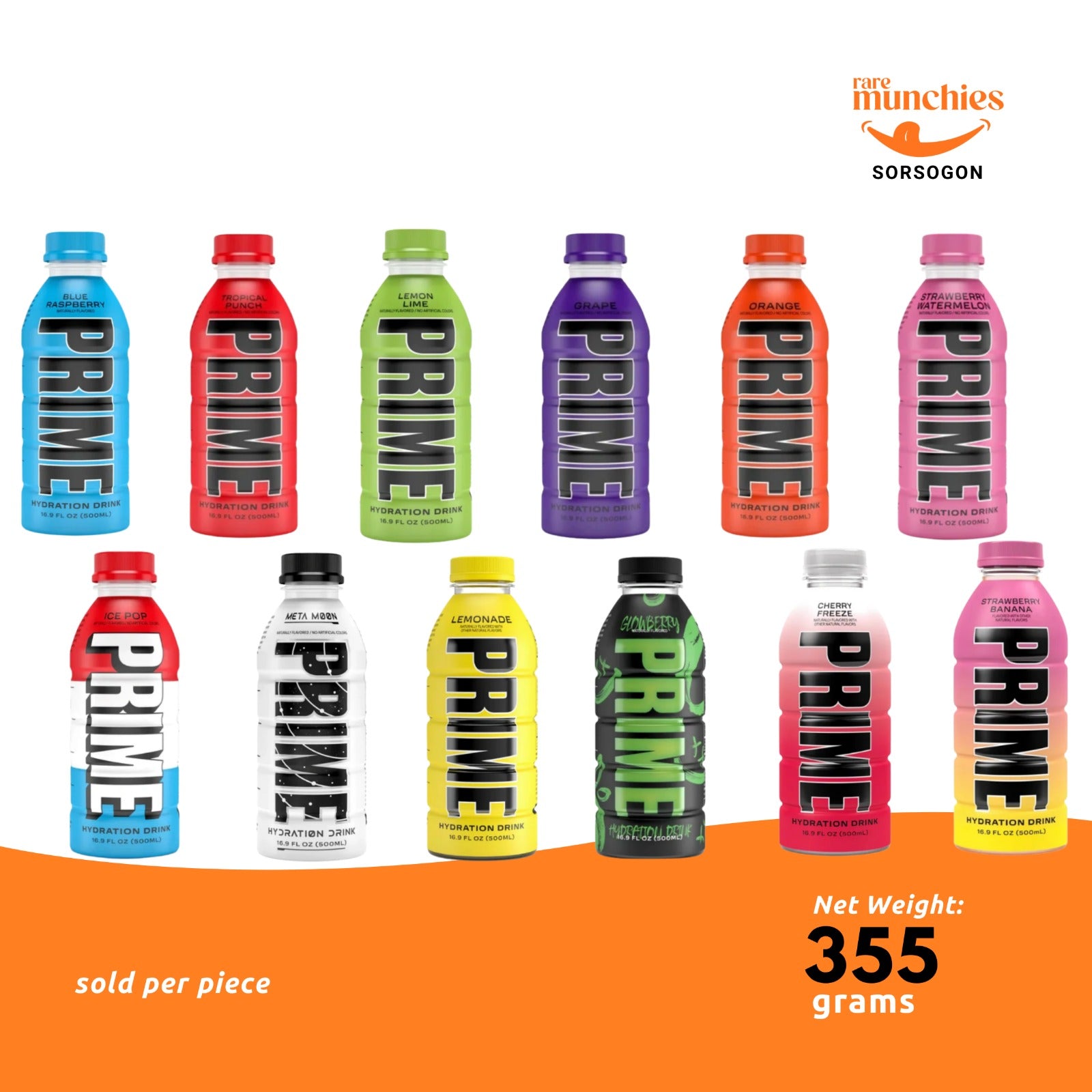 Prime Hydration 355ml – Flavored Hydration Drink (USA)