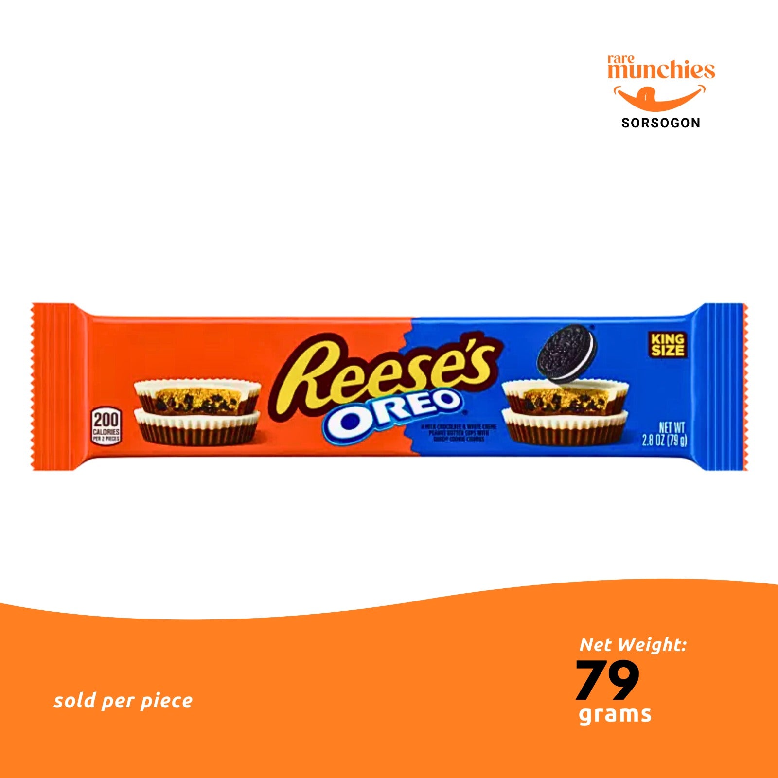 Reese’s Oreo King Size Peanut Butter Cups 79g (USA)