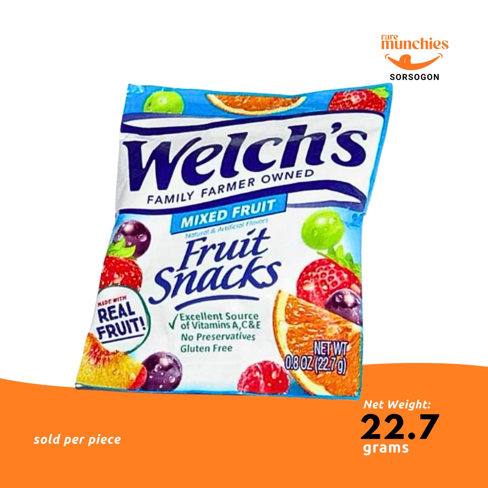 Welch’s Mixed Fruit Snacks 22.7g (USA)