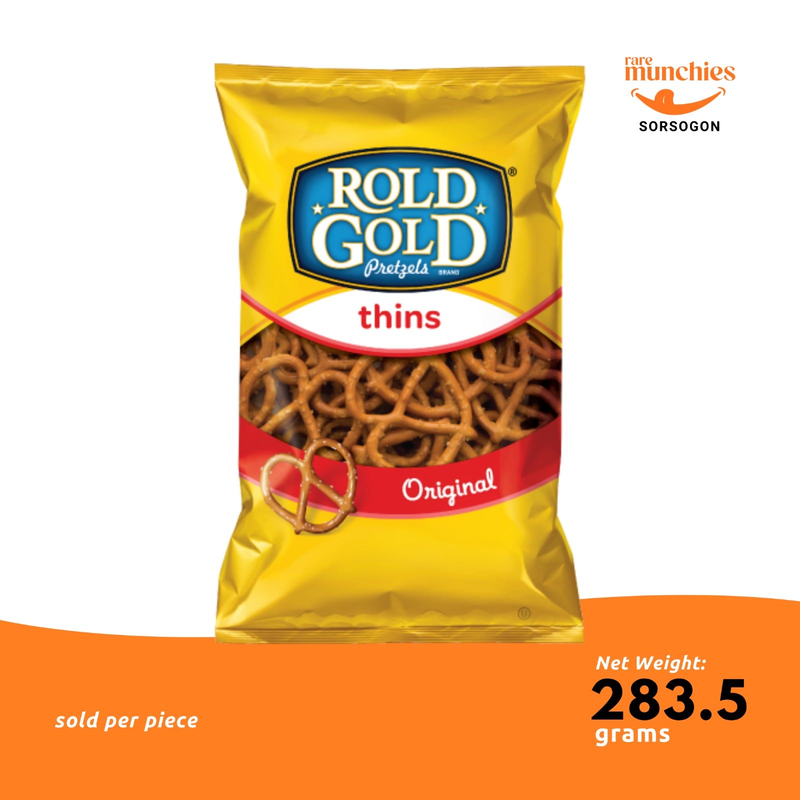 Rold Gold Original Thins Pretzels 283.5g (USA)