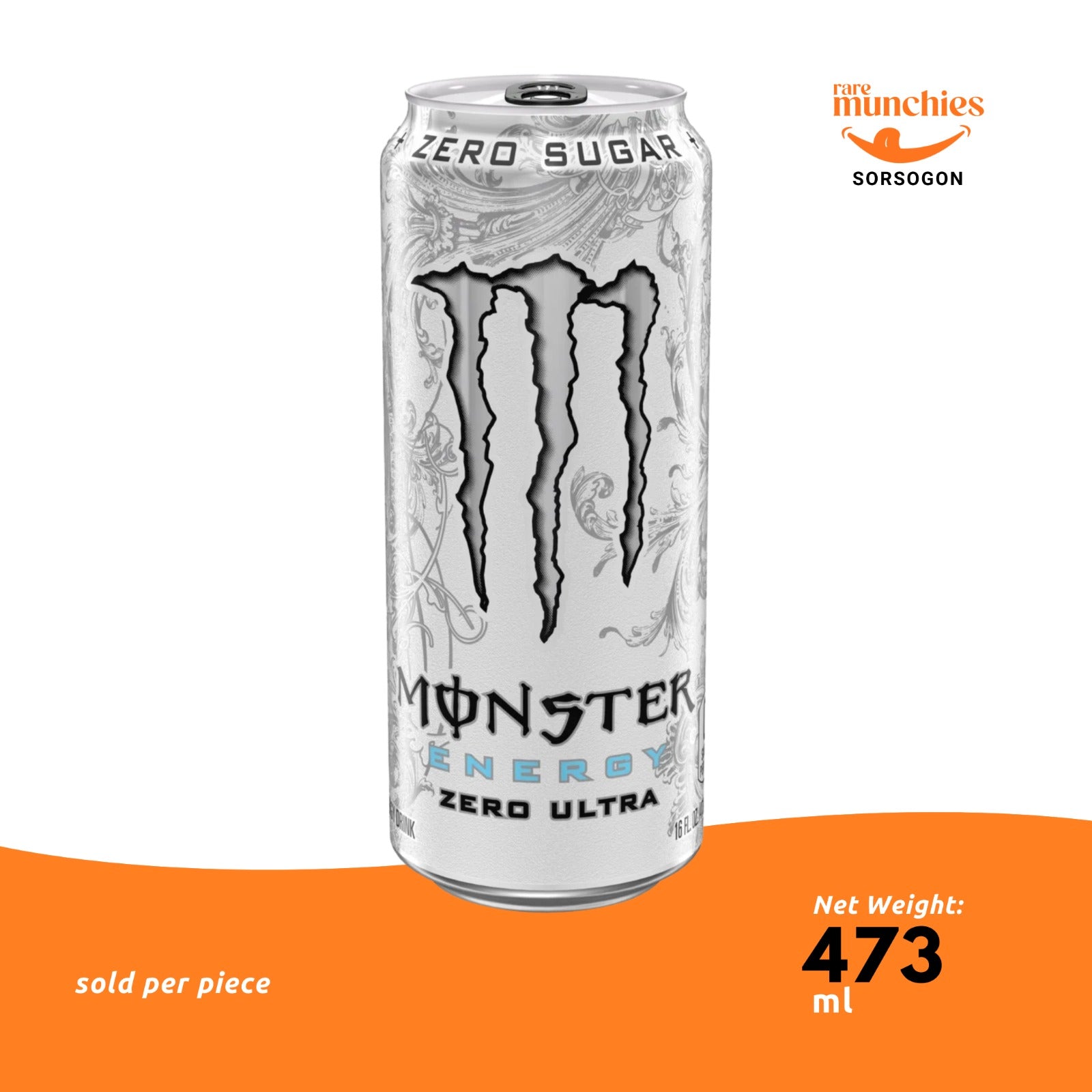 Monster Energy Ultra Zero Sugar 355ml (USA)