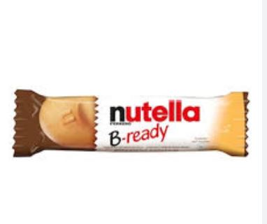 Nutella Ferrero B-Ready 22g (per piece) and 132g (per box) (Italy)